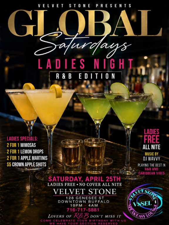 Saturday Early Ladies Free